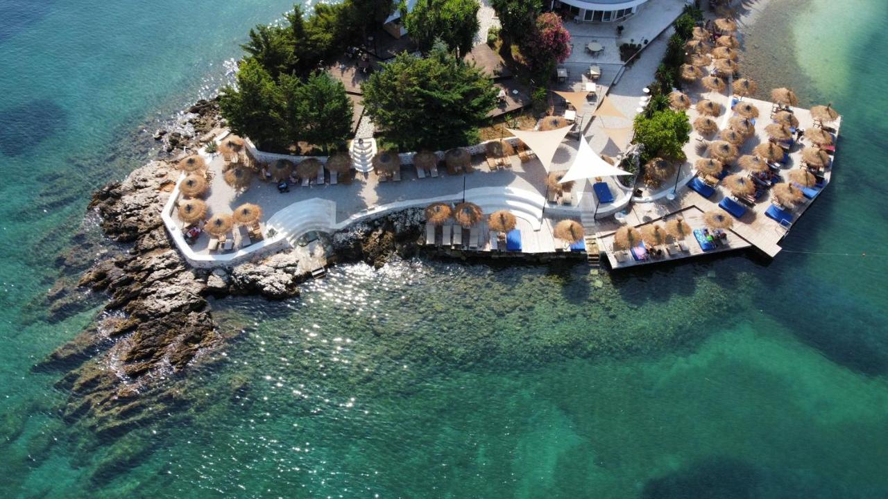Manta Hotel Ksamil Bagian luar foto