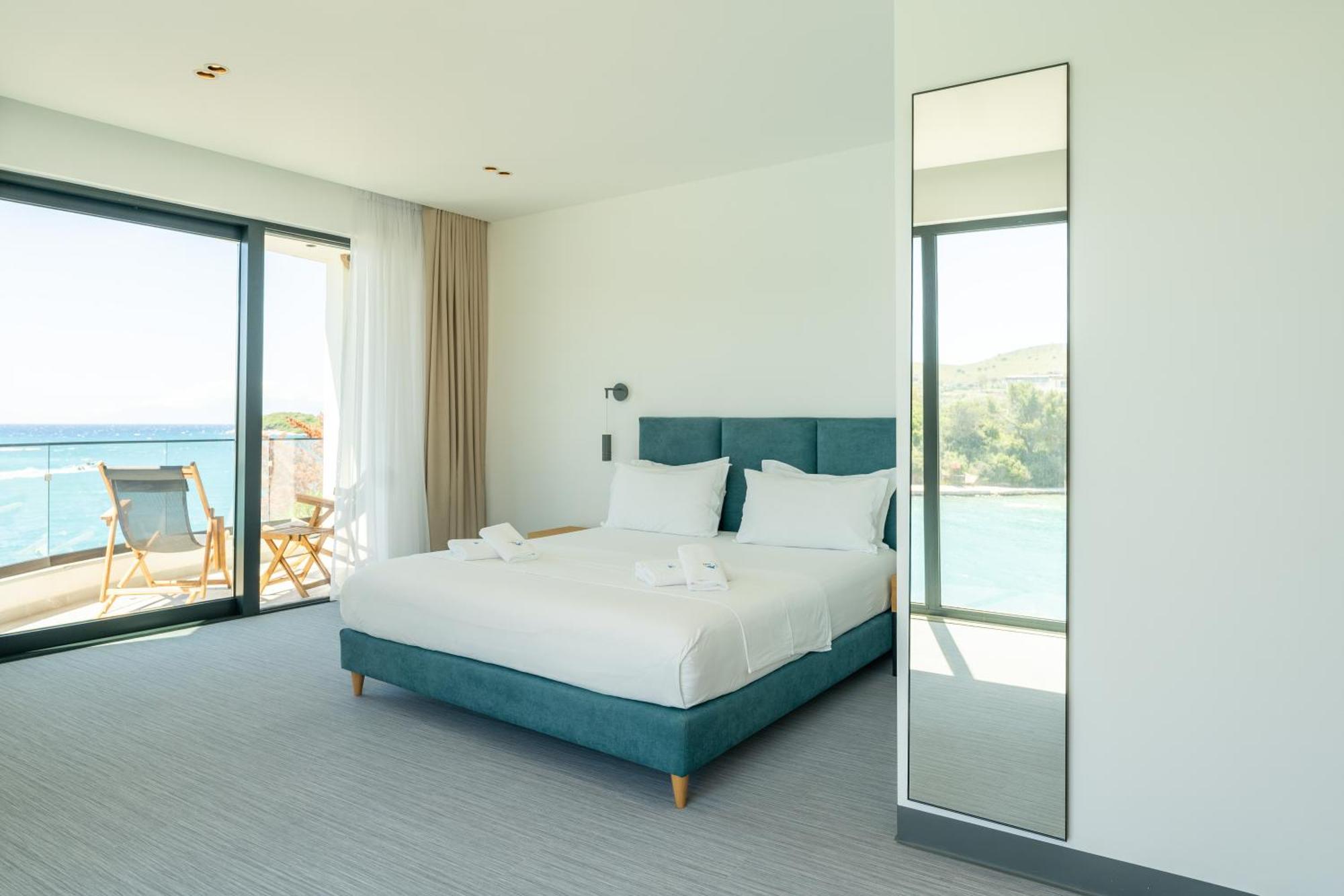 Manta Hotel Ksamil Bagian luar foto