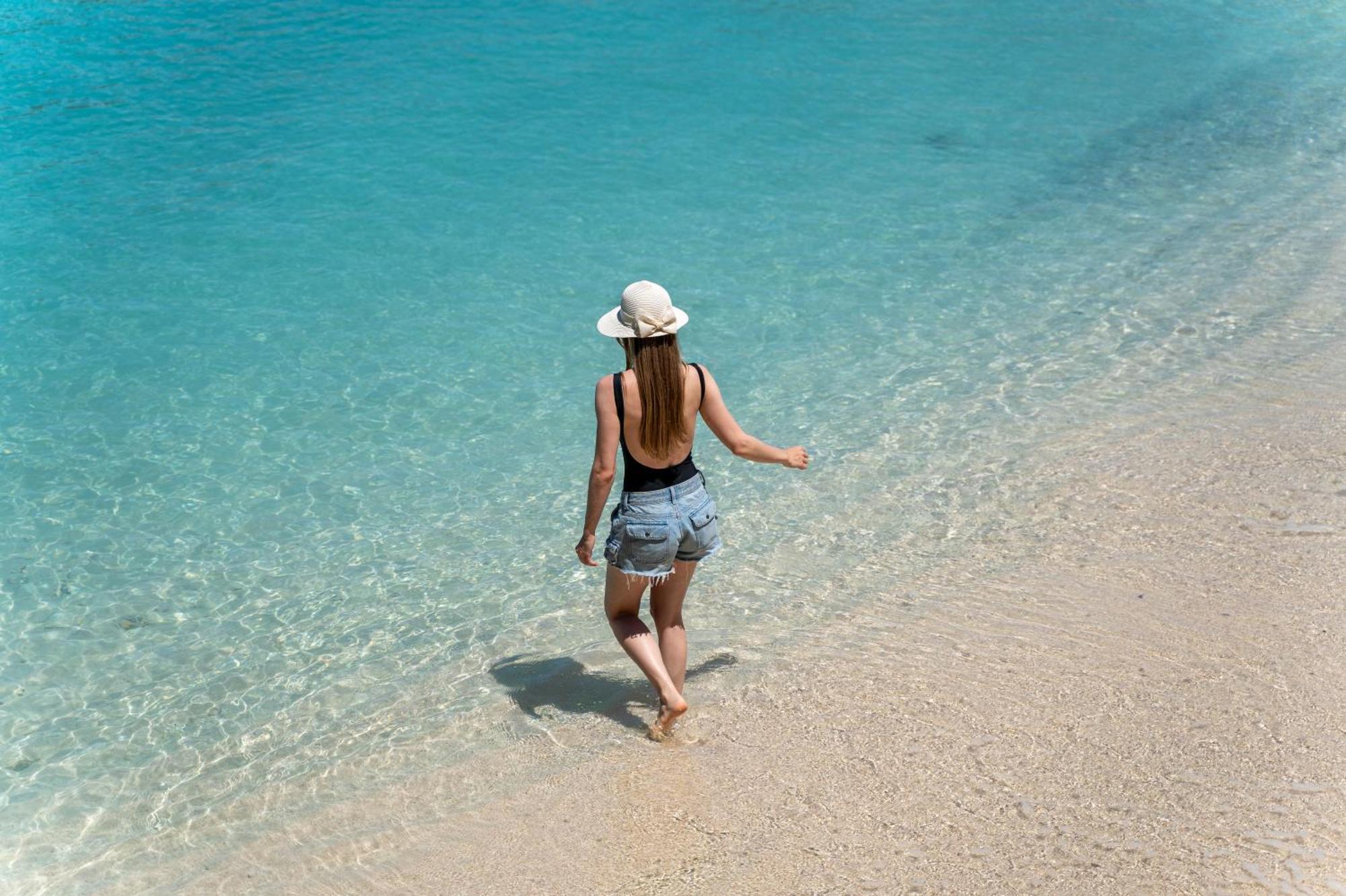 Manta Hotel Ksamil Bagian luar foto
