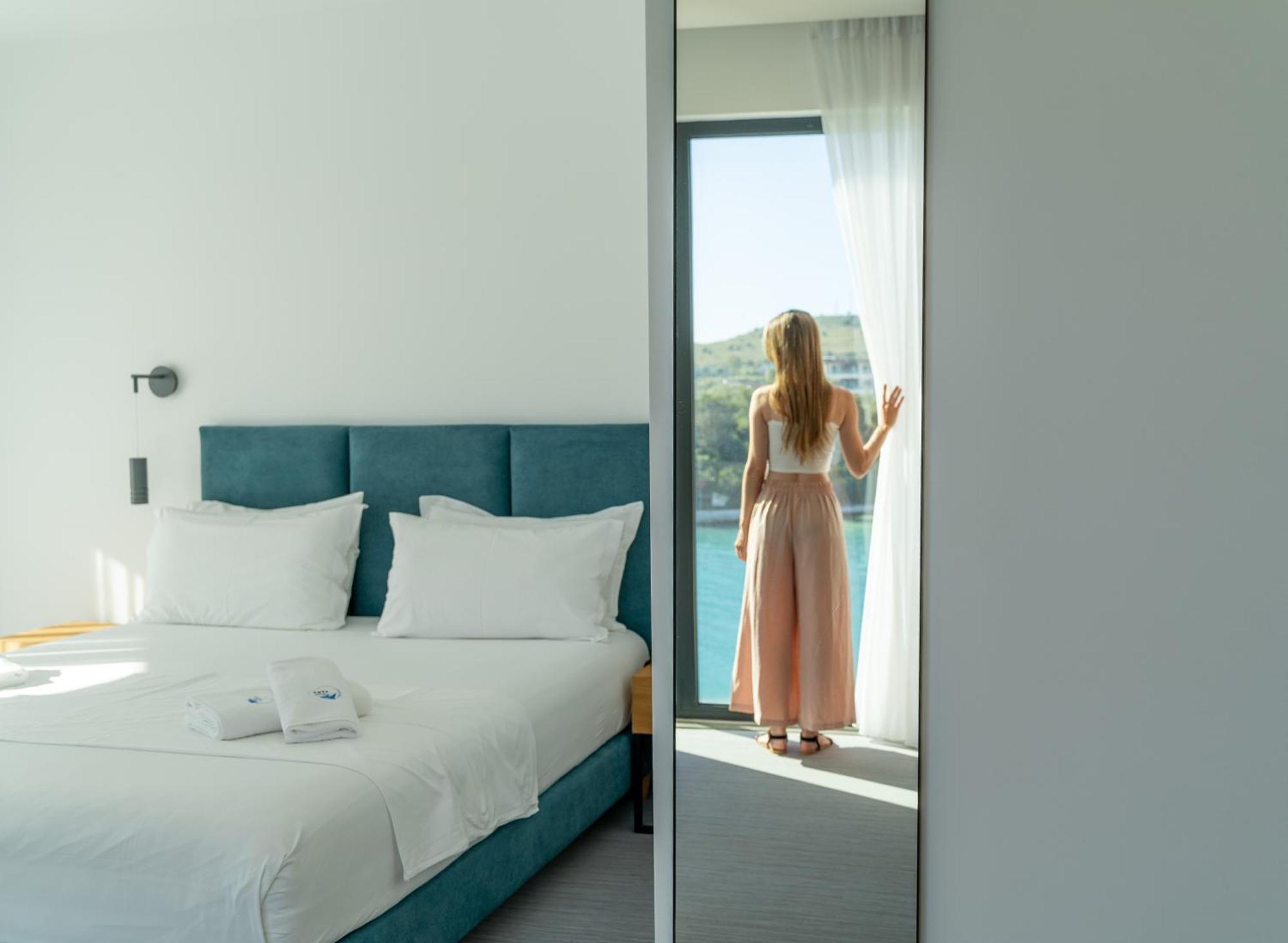 Manta Hotel Ksamil Bagian luar foto